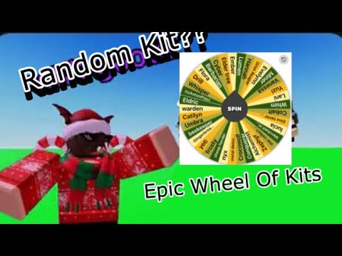 Random Wheel Of Kits In Roblox Bedwars…