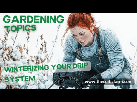 💧 Winterize Your Drip Irrigation System Like a Pro! Essential Tips to Prevent Damage ❄️