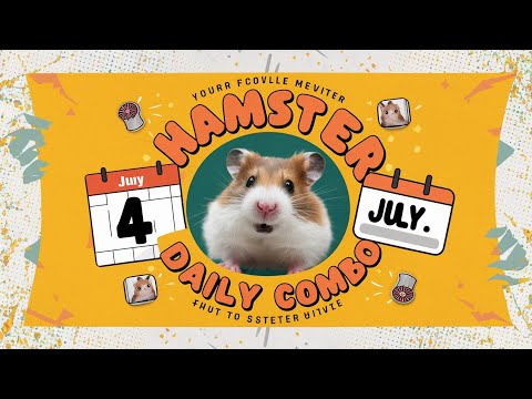 4 July hamster Kombat Daily Combo | Hamster Kombat Daily Combo Today