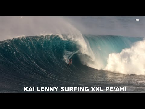 KAI LENNY SURFING HUGE PE'AHI !!!