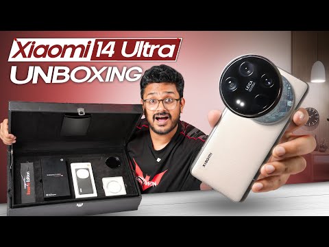 Xiaomi 14 Ultra unboxing in ಕನ್ನಡ⚡Snapdragon 8 Gen 3, Leica camera, LTPO AMOLED 120Hz, 5000 mAh