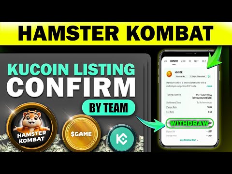 Team Confirmed ✅ Hamster Kombat Kucoin Listing 👀 | Hamster Kombat Daily Combo Card | Hamster Kombat