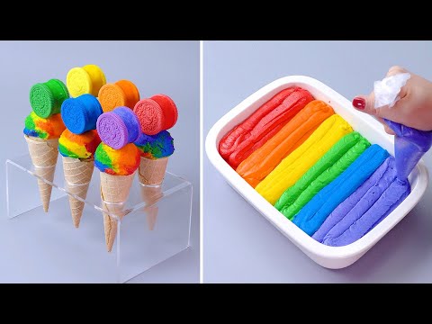 My Favorite Rainbow Cake Ideas | Best Chocolate Cake Recipes | Easy Cake Decorating Compilation