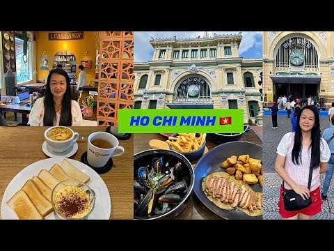 Ho Chi Minh Day Trip (Egg Coffee, Dessert & French Food) - #Vietnam #Vlog 🇻🇳 EP 3 | #越南 #foodvlog