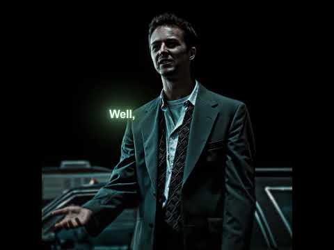 "That Was Perfect!" l Tyler Durden edit - Drugs (Super Slowed) ll #edit #shorts