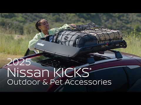 All-New 2025 Nissan Kicks® SUV | Outdoor & Pet Accessories