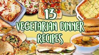 13 Vegetarian Dinner Recipes | Veggie Main Course Super Compilation| Well Done