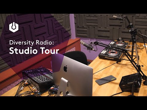 Radio Studio Tour with Community Station Diversity Radio