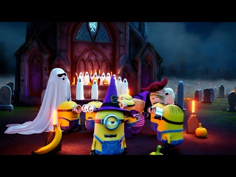 Halloween Minions Pumpkin Spooky Animation Banana Adventure