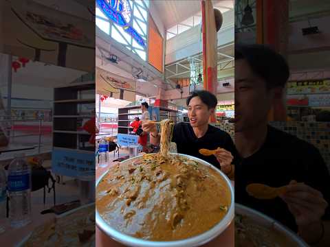 8KG Satay Beehoon Challenge! (Rice Noodles with Peanut Sauce) #foodchallenge