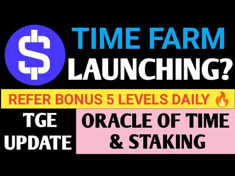 Time Farm Airdrop Listing News  | Time Farm Farming Update | Time Farm Airdrop New Update