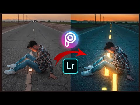 PicsArt Photo Editing Calop Tutorial | Glowing Road Editing Tutorial in Picsart | Lightroom Editing