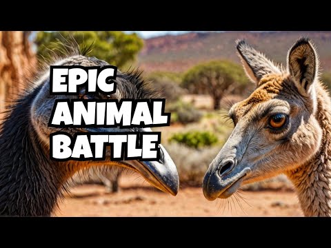 Emu vs Kangaroo  The Ultimate Showdown!