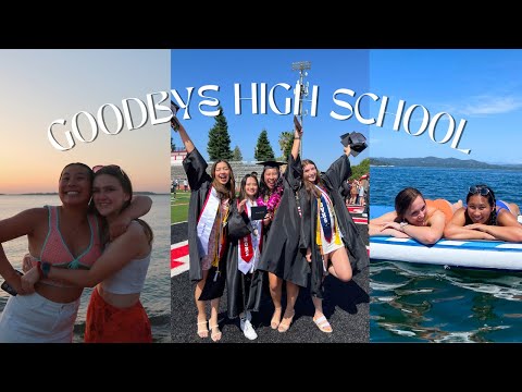 LAST WEEK OF HIGH SCHOOL EVER | senior sunset, parade, + grad!!