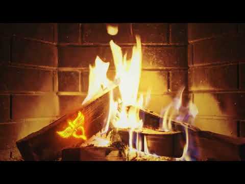 Bon Jovi - Blue Christmas (Yule Log Visualizer)