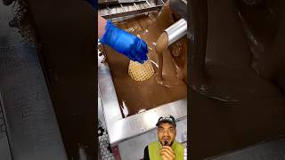 Chocolate Ice-cream making⁉️😍 #shorts #icecream #food