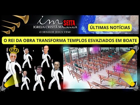 Os Embalos de Sábado À Noite.  Templos Esvaziados Transformados em Boates ICM EP 167 #areligiaocerta