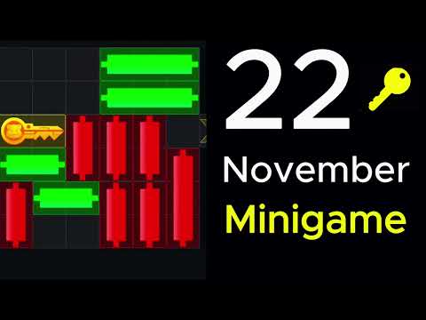 22 November Hamster Kombat minigame |Hamster Mini Game| Today Minigame November 22 #minigamesolved