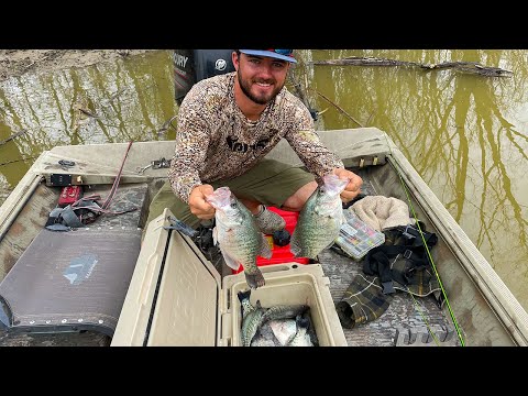 Creek Fishing For Spawning Crappie {Catch Clean Cook}