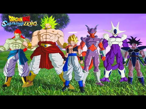 DRAGON BALL: Sparking! ZERO - NEW 20 Minutes of Movie Characters (Z Gogeta, Z Broly & More) Gameplay