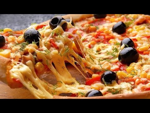 Pizza Recipe Without Oven Recipe by Cooking Time | Pizza Dough Recipe | Pizza Sauce Recipe