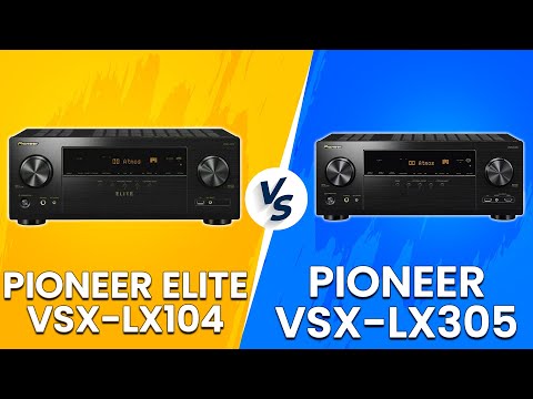 Pioneer Elite VSX-LX104 vs Pioneer VSX-LX305 - AV Receiver Comparison! (Which One Is The Best?)