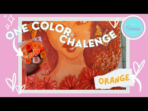 One Color Challenge | Orange 🍊