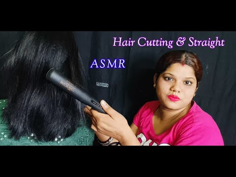 ASMR~ Doing My Elder Brother Russian Hair Straight & Hair Cutting (Roleplay) @asmrsangi7044 🪮💈❤️