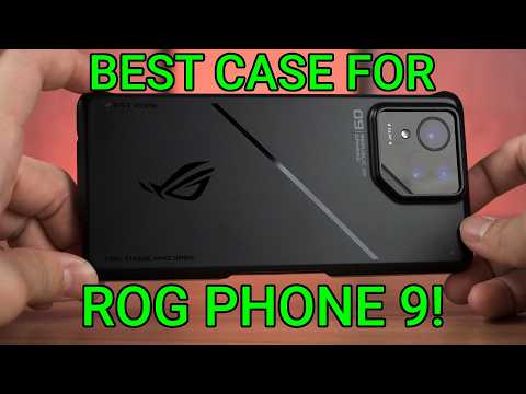 NEW feature & cross-compatible too?! ROG Phone 9 cases review!