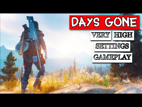 DAYS GONE PC | VERY HIGH SETTINGS GAMEPLAY | RTX 2060 + RYZEN 5 3600 | 1080p60fps