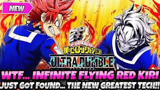 *ITS SO OVER* INFINITE FLYING RED KIRISHIMA HAS BEEN FOUND! GREATEST TECH EVER (My Hero Ultra Rumble