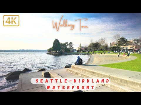 Waterfront of Kirkland - 4K HDR #walkingtour #Seattle #osmopocket