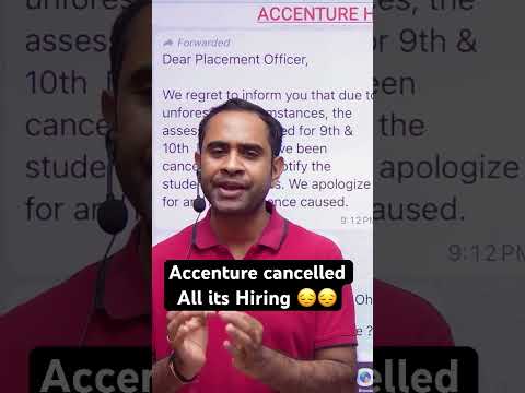 Accenture all hiring cancelled @OnlineStudy4u