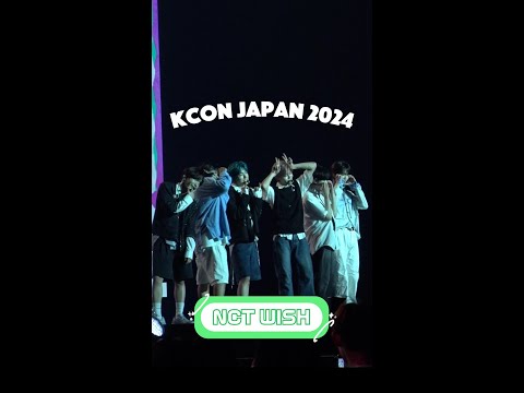 KCON2日目に潜入！NCT WISHのパフォーマンスの様子をお届け！【KCON DAY2】 #shorts