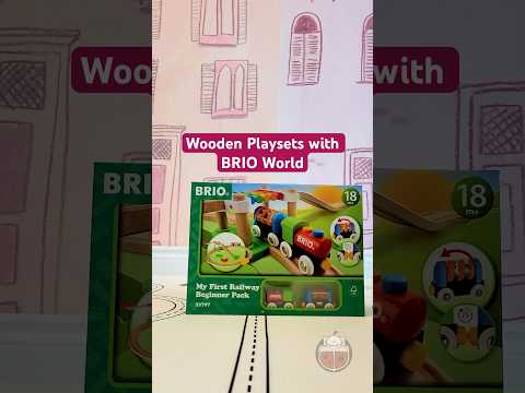 BRIO world wooden playsets! #toysforkids #woodentoys