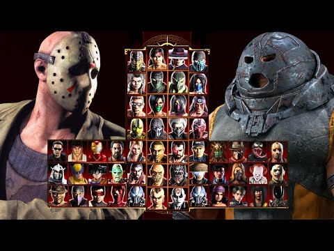 Mortal Kombat 9 - JASON VOORHEES & JUGGERNAUT - Expert Tag Ladder - Gameplay @(1080p) - 60ᶠᵖˢ ✔