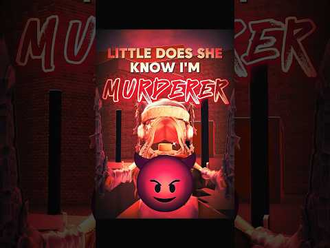 Little does she know😈 #murdermystery2 #mm2 #roblox