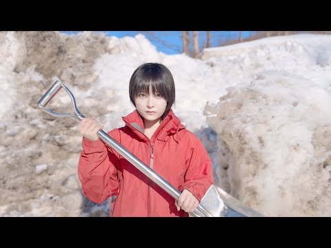 【大雪】雪捨て犯の闇を暴く。田舎の除雪トラブル Japanese country life Hokkaido 貧困女子りんの田舎暮らし #shorts