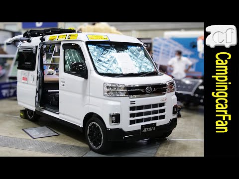 [Cabin II Mini Base Cooler Model: Marina RV] Japanese light camper van equipped with a cooler