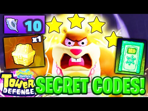 SpongeBob Tower Defense UPDATE 2 CODES!