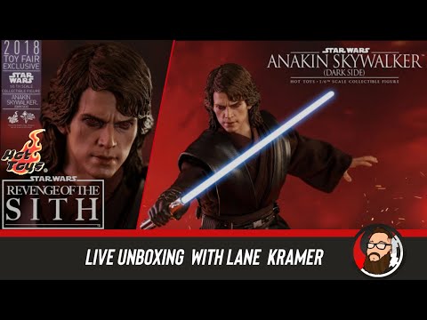 Hot Toys Dark Side Anakin Skywalker Live Unboxing