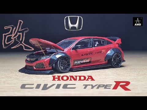 1/64 Honda Civic Type R_Custom小車改造[AMD_tw]