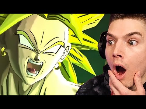 NEW LF LSSJ Broly Reveal REACTION on Dragon Ball Legends!