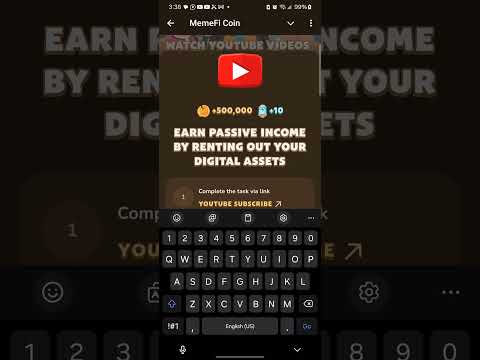 EARN PASSIVE INCOME BY RENTING OUT YOUR DIGITAL ASSETS Memefi New video code #memefi