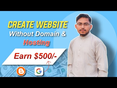 Create Website Without Domain & Hosting – Earn Money Online – Online Earning