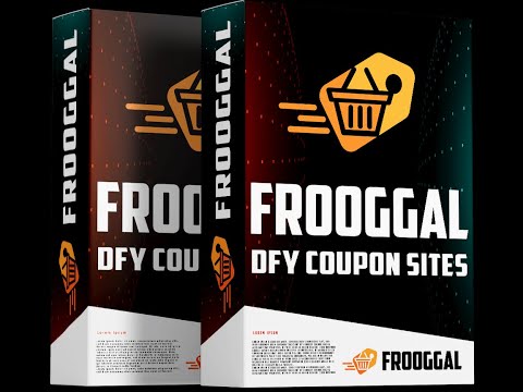 frooggal review & bonuses automated coupon deal sites in 90 seconds filled with 40k coupons