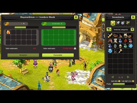 Mercando Set con Sombra Noob Dofus Touch