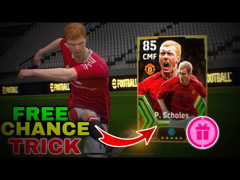 103 P. Scholes Free Spin Trick 🤯 | eFootball 2024 Mobile