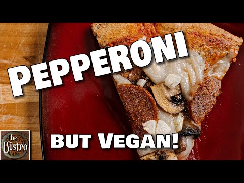 Easy Vegan Pepperoni - Ready in 20 Minutes