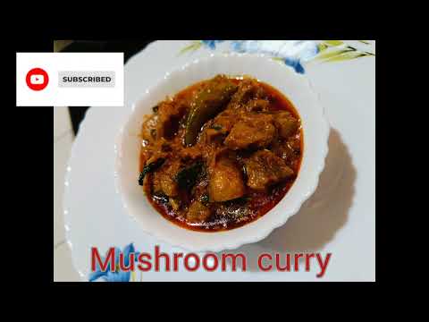 || mushroom curry|| puttagodugula Kura||